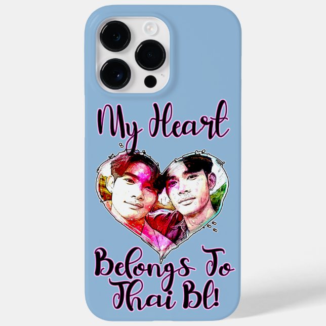 My Heart Belongs To Thai BL Case-Mate iPhone Case (Back)