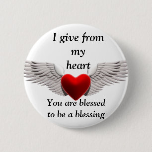 My Heart Gives_ Button
