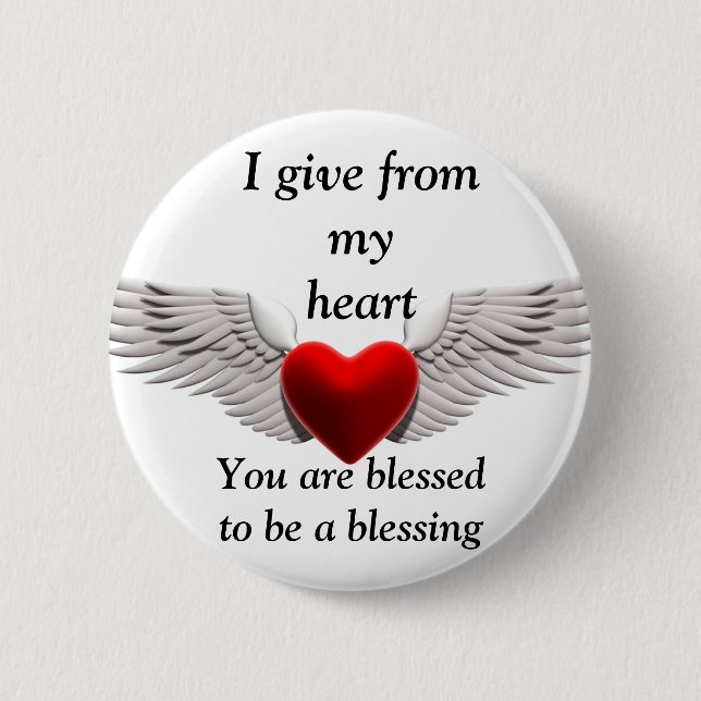 My Heart Gives_ Button (Front)