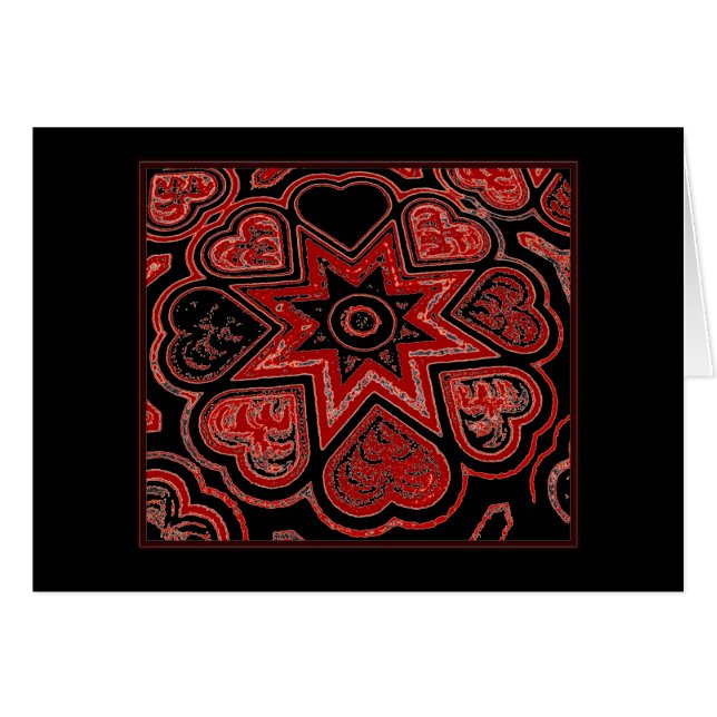 'My Heart' Greeting Card (Front Horizontal)