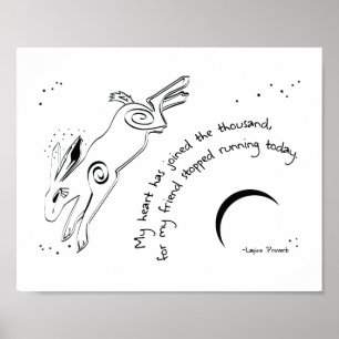 MY HEART HAS JOINED THE THOUSAND POSTER