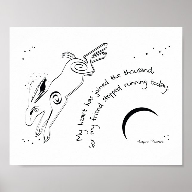 MY HEART HAS JOINED THE THOUSAND POSTER (Front)