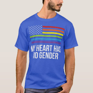 My Heart Has No Gender LGBTQ Pride Month Pride T-Shirt