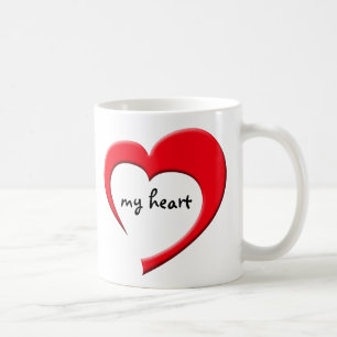 My Heart II mug (red)