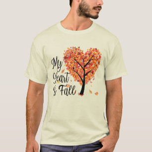My Heart is Fall light shirt