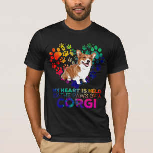 My Heart Is Held By The Paws Of A Corgi T T-Shirt