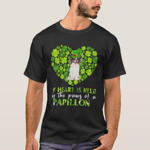 My Heart Is Held By The Paws Of A Papillon T-Shirt