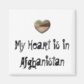 My Heart is in Afghanistan magnet