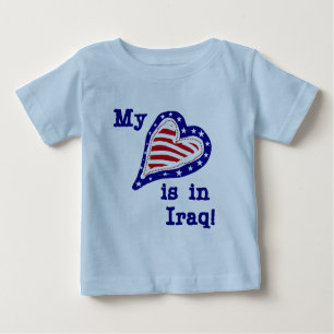My Heart is in Iraq Tshirts and Gifts