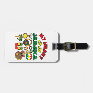 My Heart Is in Jamaica Luggage Tag