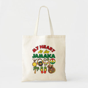 My Heart Is in Jamaica Tote Bag
