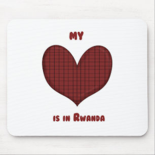 My Heart is in Rwanda Mouse Pad