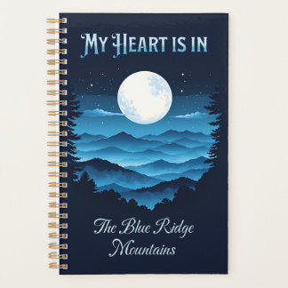 My Heart is in the Blue Ridge Mountains - Planner
