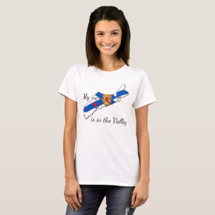 My Heart is in the valley Nova Scotia Shirt