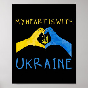 My Heart Is With Ukraine1  Poster