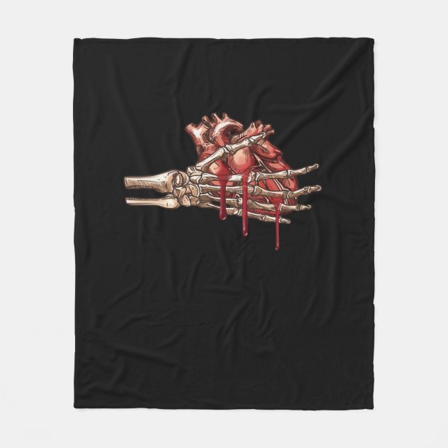 My Heart Is Your Hands Classic Fleece Blanket (Front)