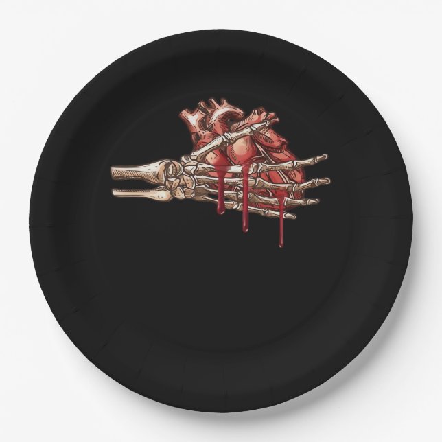 My Heart Is Your Hands Classic Paper Plate (Front)