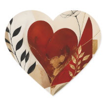 My Heart Is Yours Always Romantic Red Heart Gold F