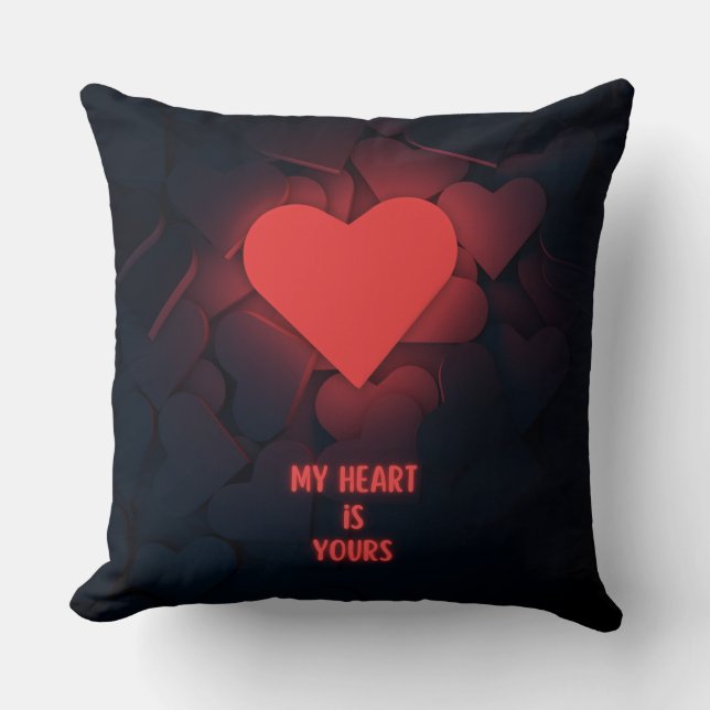 My Heart Is Yours Cushion (Front)