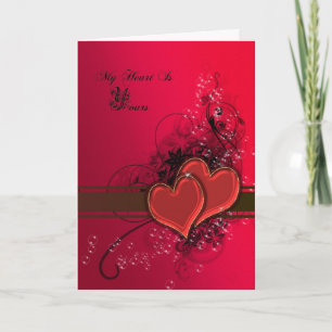 My heart is yours holiday card