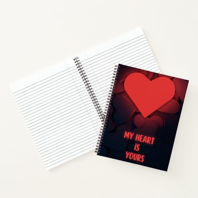 My Heart Is Yours Notebook (Inside)