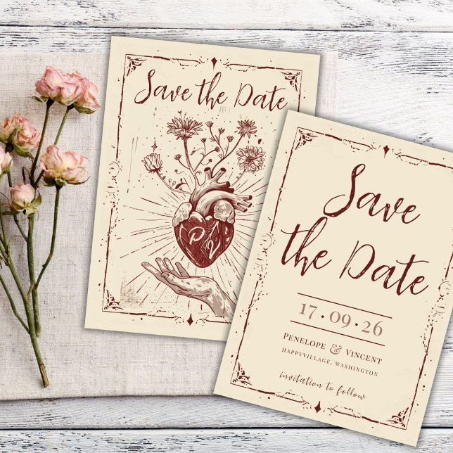 My Heart is Yours save the date Invitation (Creator Uploaded)
