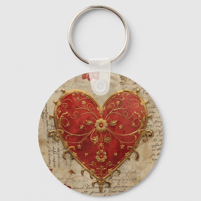 My Heart  Key Ring (Front)