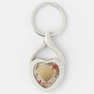 My Heart  Key Ring