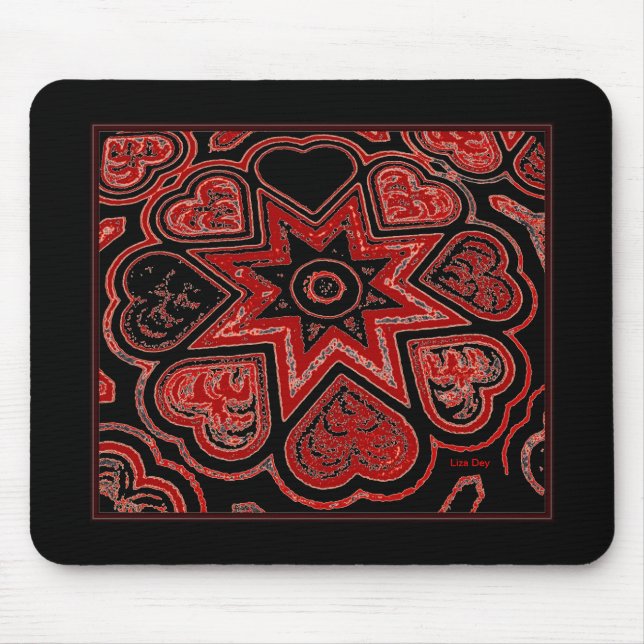 'My Heart' Mousepad (Front)