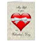 My heart, My life, My love on Valentine's Day Card