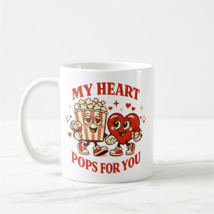 My Heart Pops for You Cute Valentine Mug
