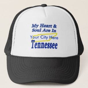 My Heart & Soul Are In Tennessee Trucker Hat