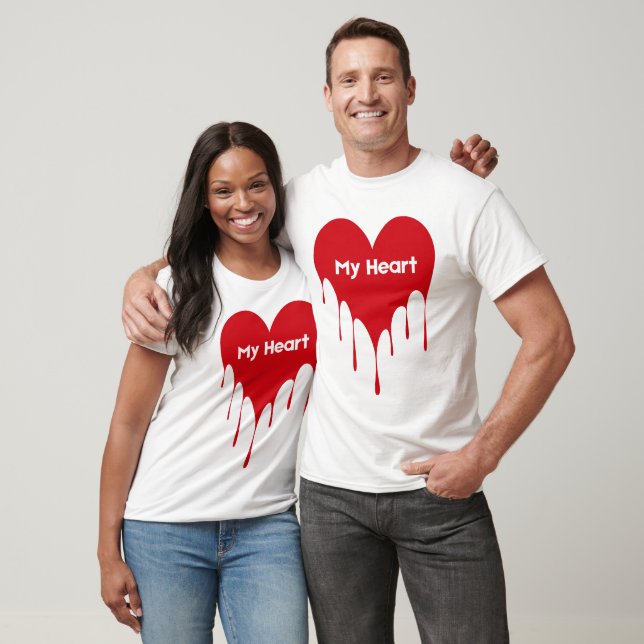 My heart valentine Tshirt designs (Unisex)