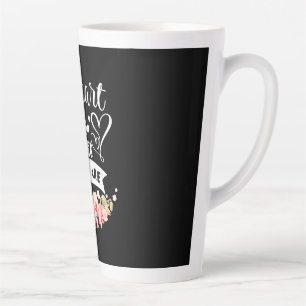 My Heart Wherever You Are Latte Mug