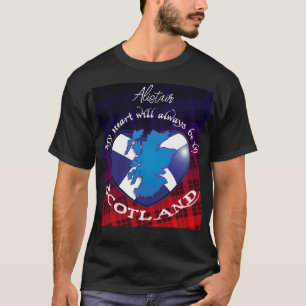 My Heart will always be in SCOTLAND T-Shirt