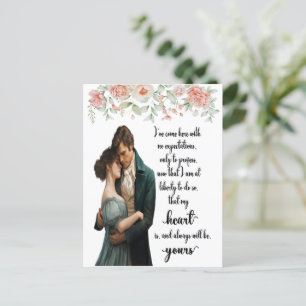 My Heart Will Always Be Yours Sense & Sensibility  Postcard