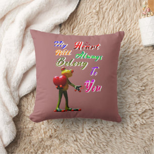 My Heart Will Always Belong To You Cushion