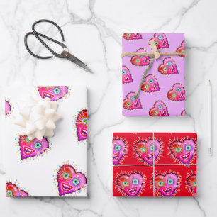 MY HEART WILL GLOW ON WRAPPING PAPER SHEET