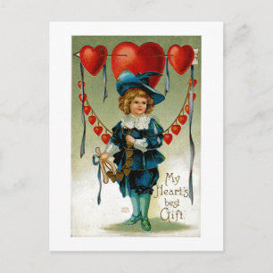 My Heart's Best Gift Holiday Postcard