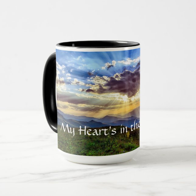 My Heart's in the Highlands Coffee Mug (Front Left)