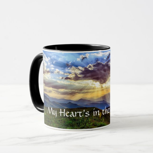 My Heart's in the Highlands Coffee Mug (Front Left)