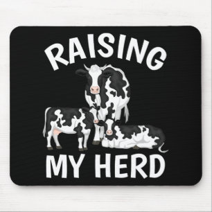 My Herd Farmer Mum Cow Calves Lover Mother's Day Mouse Pad