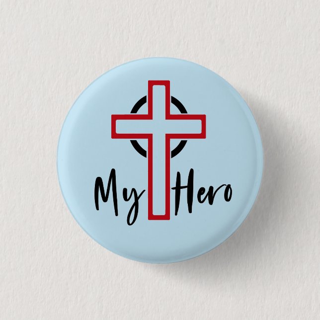 My Hero   3 Cm Round Badge (Front)