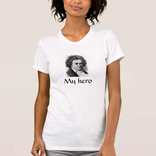 "My Hero" Beethoven t-shirt (Front)
