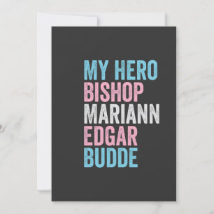 My Hero Bishop Budde Trans LGBT Trump Have Mercy  Invitation