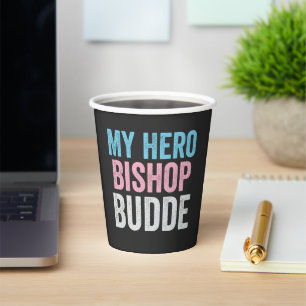 My Hero Bishop Budde Trans LGBT Trump Have Mercy Paper Cups
