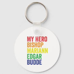 My Hero Bishop Mariann Edgar Budde Trans LGBT Key Ring