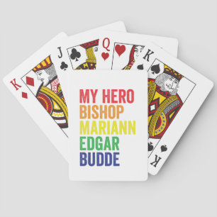 My Hero Bishop Mariann Edgar Budde Trans LGBT  Playing Cards