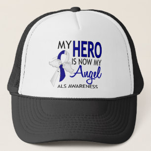 My Hero Is My Angel ALS Trucker Hat