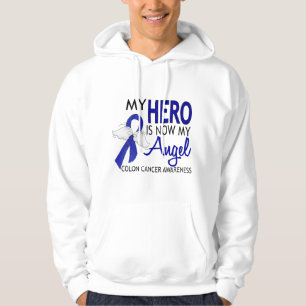 My Hero Is My Angel Colon Cancer Hoodie